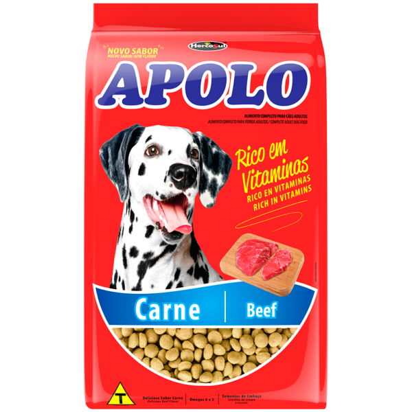 Ração Apolo Cão Carne 10,1kg