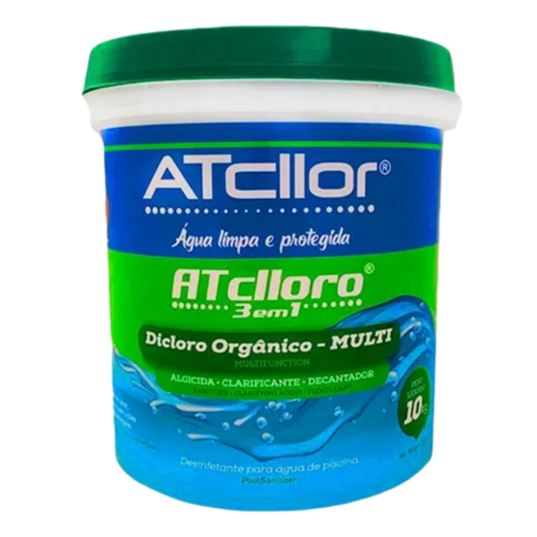 Cloro Piscinas Atcllor 3x1 10kg - Atcllor