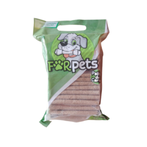Palito de Couro Natural 20mm 1kg - ForPets