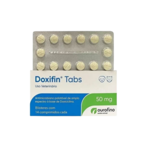 Antibiótico Doxifin 50mg com 14comp - Ouro Fino