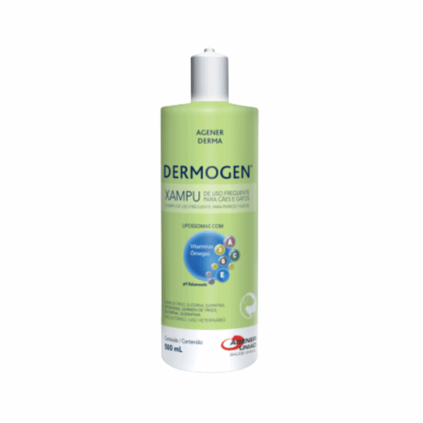 Shampoo de Uso Frequente Dermogen Cão e Gato 200ml - Agener