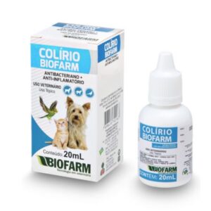 Colírio Antibacteriano + Anti-inflamatório 20ml - Biofarm