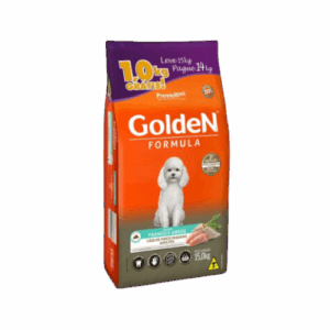 Ração Golden Cão Adulto Raças Pequenas Frango - leve 15kg, pague 14kg