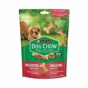Biscoito Dog Chow Médios e Grandes Frango 500g