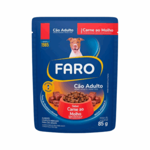Ração Úmida Faro Cão Adulto Carne 85g