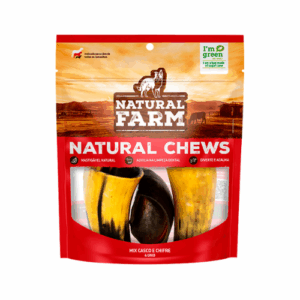 Petisco Mix Casco e Chifre Bovino 378g - Natural Farm