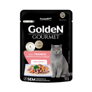 Ração Úmida Golden Gato Adulto Gourmet Frango 70g
