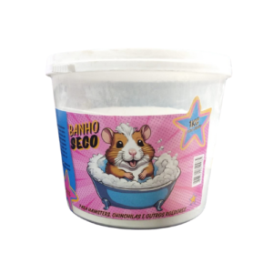 Pó Banho a Seco para Roedores 1kg - Club Pet