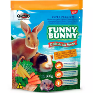 Ração Funny Bunny Delícias da Horta 500g