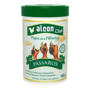 Ração Club Alcon Papa Para Filhote de Pássaros 160g - Alcon
