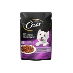 Ração Úmida Cesar Cão Adulto Filé Mignon 85g