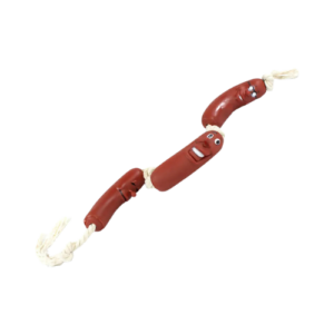 Brinquedo Salsicha com Corda 3un