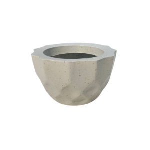 Vaso Diamante N°2 Cimento S/Prato - Vasos Brasil