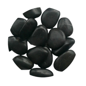 Seixo Rolado Preto 2 - 20kg