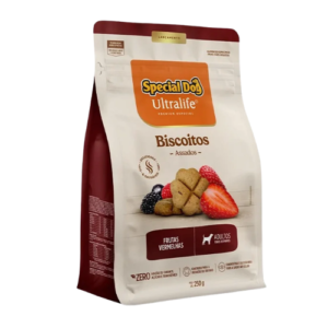 Biscoito Special Dog Cão Adulto Todos os Tamanhos Frutas Vermelhas 250g