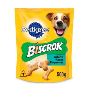 Biscoito Pedigree Cão Adulto Raças Pequenas Biscrok 500g
