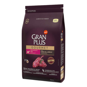 Ração GranPlus Cão Adulto Raças Pequenas Gourmet Ovelha e Arroz 10,1kg