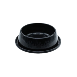 Comedouro Plástico Anti-Formiga Cão Preto 1500ml - Pet Injet