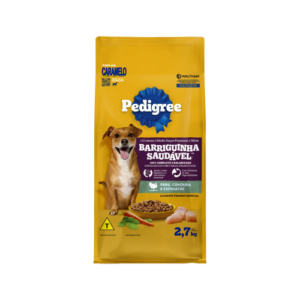 Ração Pedigree Cão Adulto Raças Pequenas Peru, Cenoura e Espinafre 2,7kg