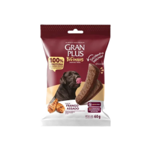 Bifinho GranPlus Cão Adulto Todos os Tamanhos Frango Assado 60g
