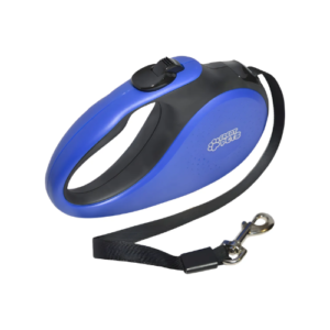 Guia Retrátil M Azul Até 25kg- Great Pets