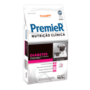 Ração Premier Cão Adulto Raças Pequenas Nutrição Clínica Diabetes 10,1kg