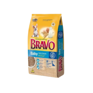 Ração Bravo Cão Filhote Todas as Raças Leite e Cereais 10,1kg
