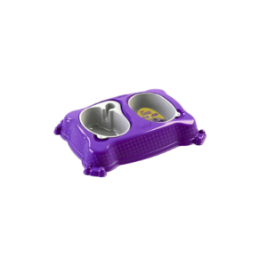 Comedouro e Bebedouro G Roxo - New Pratic
