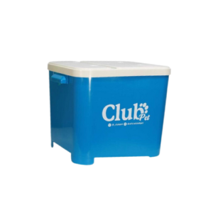 Porta Ração Plástico Azul 15kg - ClubPet