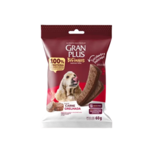 Bifinho GranPlus Cão Adulto Todos os Tamanhos Carne Grelhada 60g