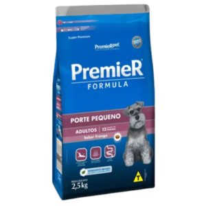 Ração Premier Cão Adulto Raças Pequenas Fórmula Frango 2,5kg