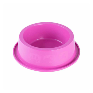 Comedouro Plástico Anti-Formiga Cão Rosa 600ml - Pet Injet