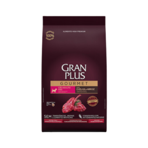 Ração GranPlus Cão Adulto Raças Pequenas Gourmet Ovelha e Arroz 15kg