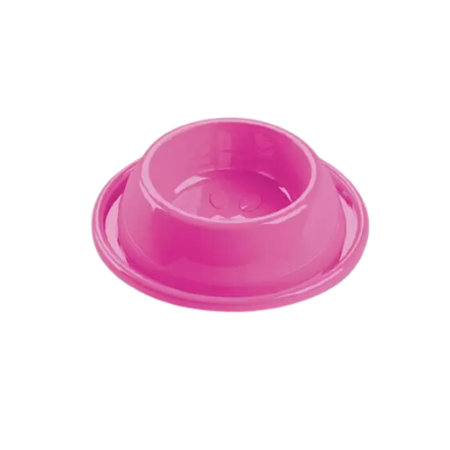 Comedouro Plástico Anti-Formiga Cão Rosa 1500ml - Pet Injet