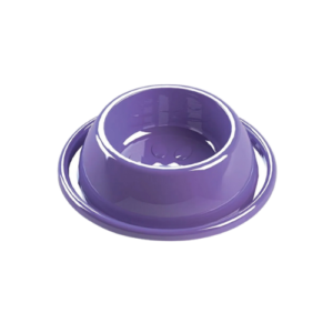 Comedouro Plástico Anti-Formiga Cão Lilás 900ml - Pet Injet