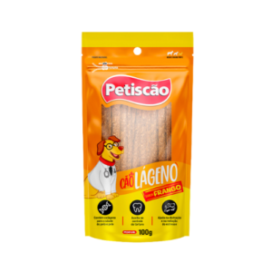 Petisco CãoLágeno Carne 100g - Petiscão