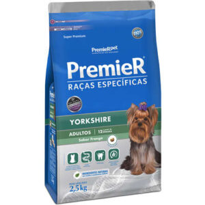 Ração Premier Cão Adulto Yorkshire Frango 2,5kg