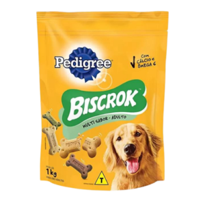 Biscoito Pedigree Cão Adulto Biscrok Multi Sabores 1kg