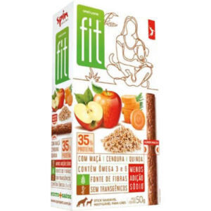Petisco Spin Pet Onebyone Fit Maça, Cenoura e Quinoa 50g