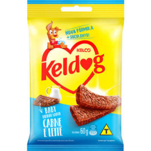 Bifinho Keldog Cão Mini Bites Carne e Leite 50g