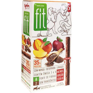 Petisco Spin Pet Onebyone Fit Manga, Beterraba e Linhaça 50g