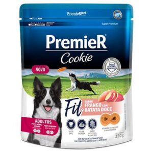 Biscoito Premier Cookie Fit Frango e Batata Doce para Cão 250g