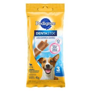 Petisco Pedigree Cão Adulto Raças Pequenas Dentastix 3un 45g