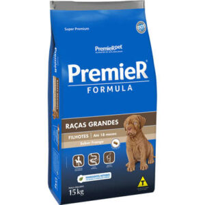 Ração Premier Cão Filhote Raças Grandes e Gigantes Frango 15kg
