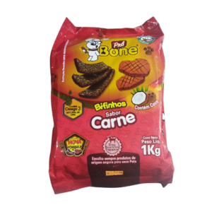 Bifinho Cão Carne Refil 1kg - Pró Bone