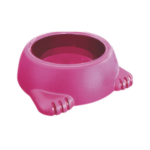 Comedouro Plástico Cão Rosa - Furacão Pet
