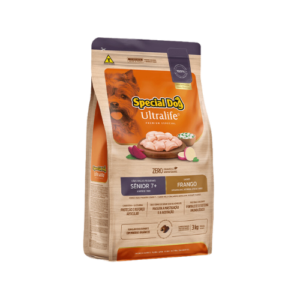 Ração Special Dog Cão Sênior Raças Pequenas Ultralife Frango e Vegetais 3kg