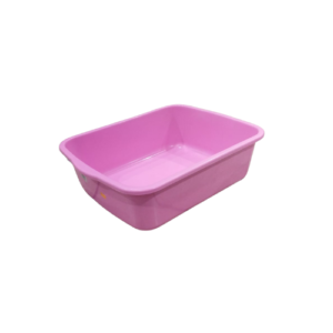 Bandeja Higiênica Plástica Alta Rosa
