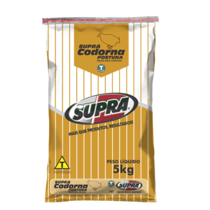 Ração Codorna 5kg - Supra