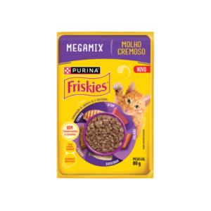 Ração Úmida Friskies Megamix 80g